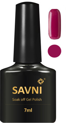

savni Soak off gel polish 09 for nails Maroon