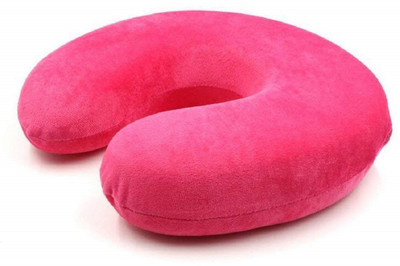 

Coca Memory Foam Neck Pillow Neck Pillow(Pink 01)