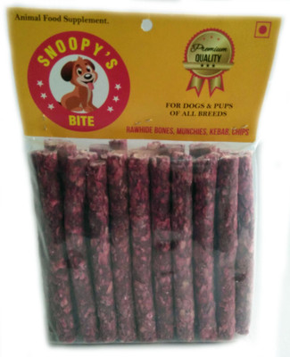 

SNOOPY'S BITE SNOOPY'S BITE MUTTON FLAVOR CHEW STICKS FOR DOGS (450 GM.) Mutton Dog Chew(450 g, Pack of 1)