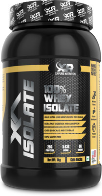 

Xapure Nutrition XA-ISOLATE Whey Protein(1 kg, Cafe Mocha)