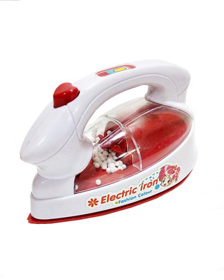 

TALKING GANESHA Household Appliances Electric Iron wih lights, motion & sound Role Play Toy for kids - Multicolor
