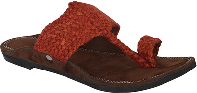 

SARTHI Men Red Sandals