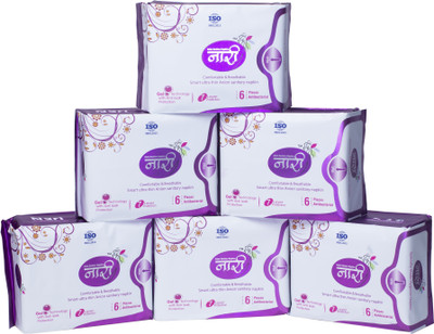 

NARI Anion Sanitary Napkins Sanitary Pad(Pack of 6)