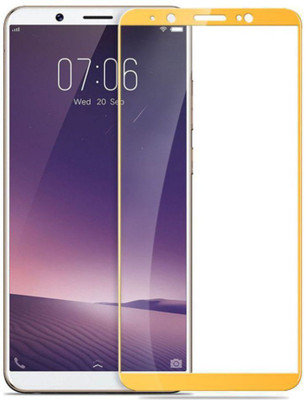 GADGETSMORE Edge To Edge Tempered Glass for VIVO V7 Plus(Pack of 1)