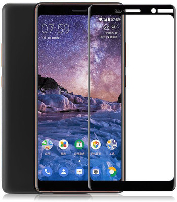 9H Edge To Edge Tempered Glass for Nokia 6.1 Plus(Pack of 1)