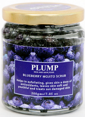 

Plump Skin And Hair Food Blueberry Mojito Scrub(200 g)