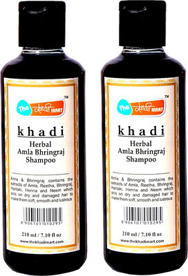

The Khadi Mart Amla Bhringraj Shampoo Pack 2(420 ml)