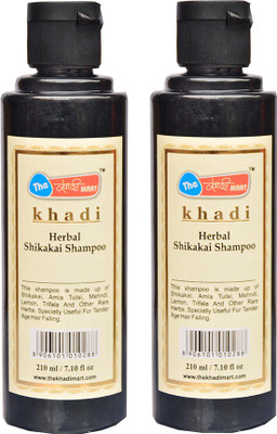 

The Khadi Mart Shikakai Shampoo Pack 2(420 ml)