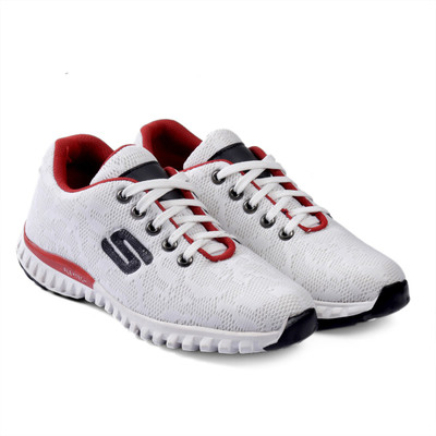 

Red Rose Running Shoes For Men(White