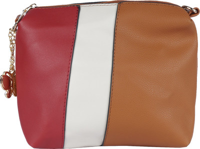 

Butterflies Women Casual Multicolor PU Sling Bag