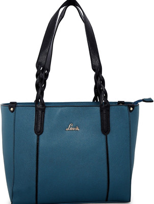 

Lavie Women Evening/Party Blue Genuine Leather Hand-held Bag