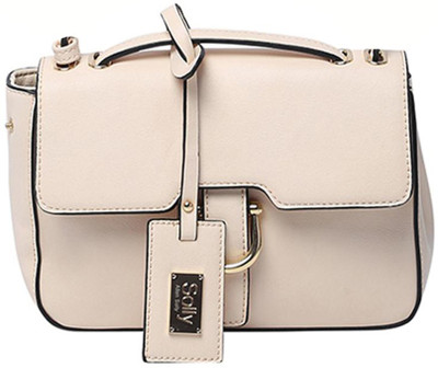 

Allen Solly Women Casual Beige PU Sling Bag