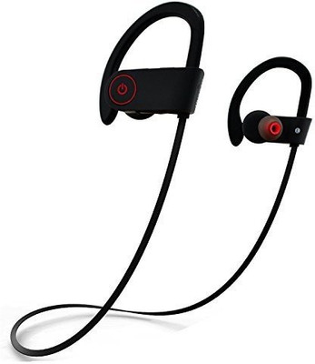 

JXL QC10s Bluetooth Joggers Earphones With Earhooks for Compatible With Moto G5s Plus Headset with Mic (Multicolor, In the Ear) Smart Headphones(Wireless), Black