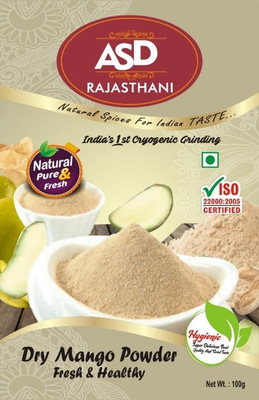 

ASD Rajasthani Dry Mango Powder 100g - Pack of 4(4 x 25 g)