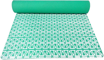 

Fitness Mart Premium Triangle shaped Green 6 mm Yoga Mat