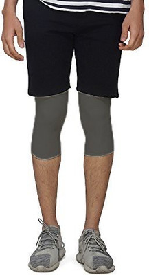 

MOJOPANDA Knee Cap Wool & Silk Yarn (95%) & Lycra (5%) for Pain Relief Knee Support(Grey