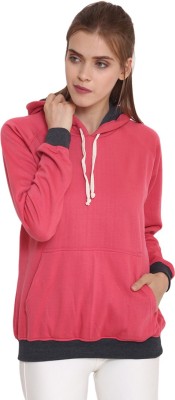 PURYS Full Sleeve Solid Women Sweatshirt