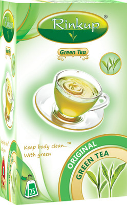 

Rinkup Original Green Tea in Tea Bags (Pack of 25) Green Tea Bags(25 Bags, Box)