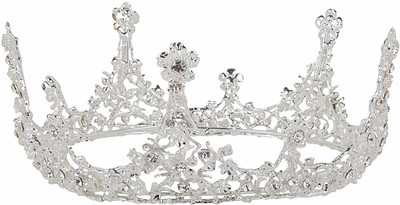 

Pink Rose Crown(White, Pack of 1)
