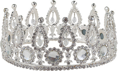 

Pink Rose Crown(White, Pack of 1)