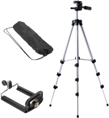

LIFEMUSIC Present Universal 3-Way Flexible 3110 Tripod(Multicolor, Supports Up to 3000 g)