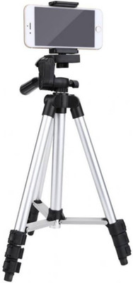 

LIFEMUSIC Tripod-3110 41 Inch Portable Camera Tripod With Three-Dimensional Head & Quick Release Plate For Canon Nikon Sony Cameras Camcorders Tripod(Multicolor, Supports Up to 3000 g)