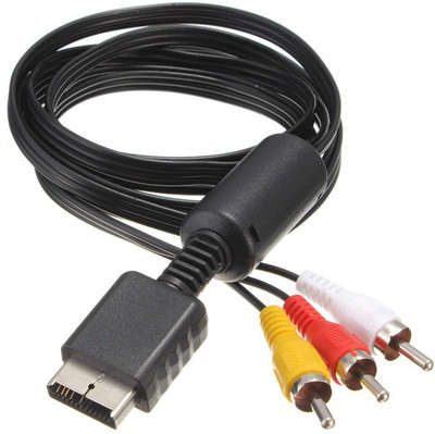 

Kebilshop TV-out Cable For Sony PS2 and Sony PS3 Audio Video Cable (Black, For TV, 1.5 m)(Black, For PlayStation, 1.5)