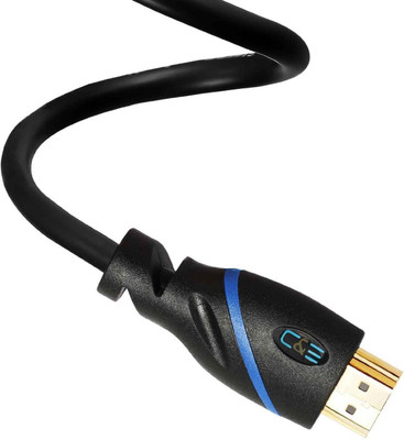 

CE TV-out Cable High Speed HDMI Cable (3 Feet) with Ethernet Supports 1.4 30AWG, 3D and Audio Return, UltraHD 4K Ready, Latest Specification Cable, (10 Pack)(Black, For BluRay, 1 m)