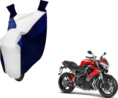 AUTO PEARL Two Wheeler Cover for DSK Benelli(TNT R, White, Blue)