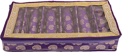 

kuber industries Wooden 6 Rod Bangle Box (Purple) Set of 1 Pc Bangle box Vanity Box(Purple)