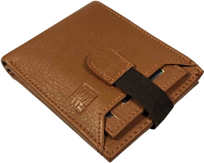 WENZEST Men Tan Artificial Leather Wallet(6 Card Slots)