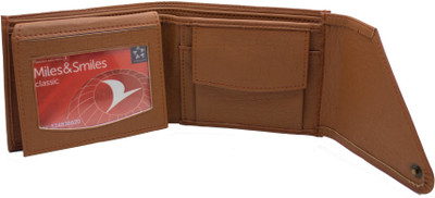 

BAGEERA Men Casual Brown Artificial Leather Wallet(5 Card Slots)