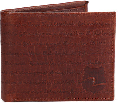 

Spykar Men Brown Genuine Leather Wallet(8 Card Slots), Dark brown