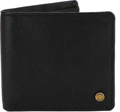 

Hidesign Men Black Genuine Leather Wallet(7 Card Slots)