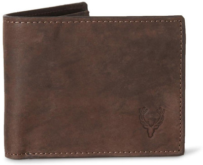

Allen Solly Men Casual Brown Genuine Leather Wallet(4 Card Slots)