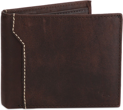 

Spykar Men Brown Genuine Leather Wallet(8 Card Slots), Dark brown