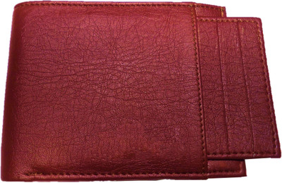 

celebrave Men Casual Maroon Genuine Leather Wallet(8 Card Slots), Pink