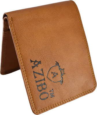 

Azibo Men Tan Artificial Leather Wallet(6 Card Slots)