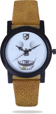 

TR TESSERACT STYLISH ATTRACTIVE DIAL GENEUINE YELLOW LEATHER STRAP Watch - For Men
