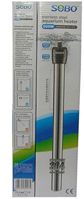 

Foodie Puppies SOBO Aquarium Stainless Steel Heater 500 W for 4 to 6 Feet Large Aquarium Submersible Aquarium Immersion Heater