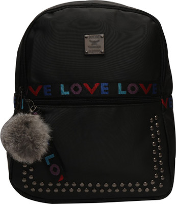 

bee fashionable Dgn531BAckpack 13 L Backpack(Black), Trendy black