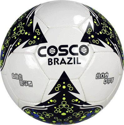 

Cosco Brazil Football - Size: (Pack of 1, Multicolor, Multiple