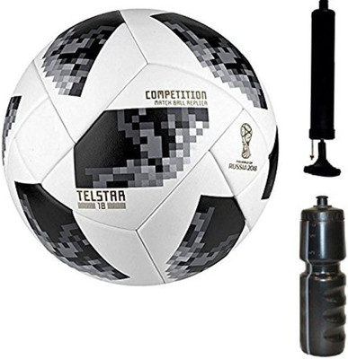 

Aks TELISTAR Football(Size ) +Shipper+Pump, Combo Football - Size: (Pack of 2, White, Multicolor