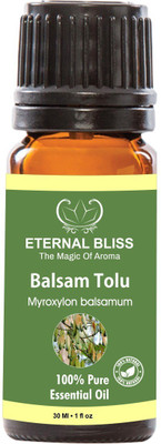 

Eternal Bliss Pure Tolu Balsam Essential Oil (Myroxylon balsamum)(30ML)(30 ml)