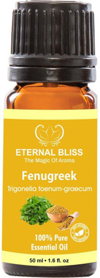 

Eternal Bliss Fenugreek Essential Oil, 100% Pure, & Undiluted (50ML)(50 ml)