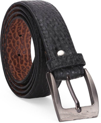 

Cyclone Men Casual Black Artificial Leather Belt, Brown
