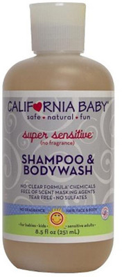 

California Baby Baby Shampoo & Bodywash Super Sensitive - 251ml (8.5oz)(251 ml)
