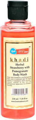 

Khadi Mart Herbal Strawberry with Pomegranate Body Wash(210 ml)