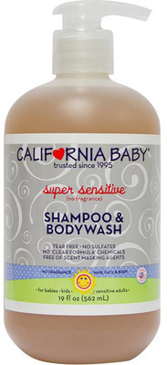 California Baby Baby Shampoo & Bodywash Super Sensitive - 562ml (19oz)(562 ml)