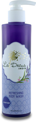 

La'Decus Refreshing Lavender Body Wash 250ml/8.45 fl.oz-PARABEN FREE Luxury Body Wash for women and men(250 ml)